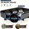6-Grid Ice Silicone Cube Mold Tray DIY Freeze Ice Maker Creative Ice Cube Mold Barware Tools Perfect for Freezer, Cocktail. 