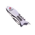 Funny fish shaped survival pocket knife camping knife for outdoor. 