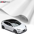 Matte White Vinyl Car Wrap Film Foil Sticker Universal Self-adhesion Waterproof Protection Film for Car Motorcycle Accessories.