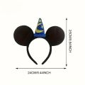 2026 Disney Mickey Mouse Plush Magic House Disney Headwear Cosplay Decoration Christmas Party Cloth Hair Band Adult/Children. 