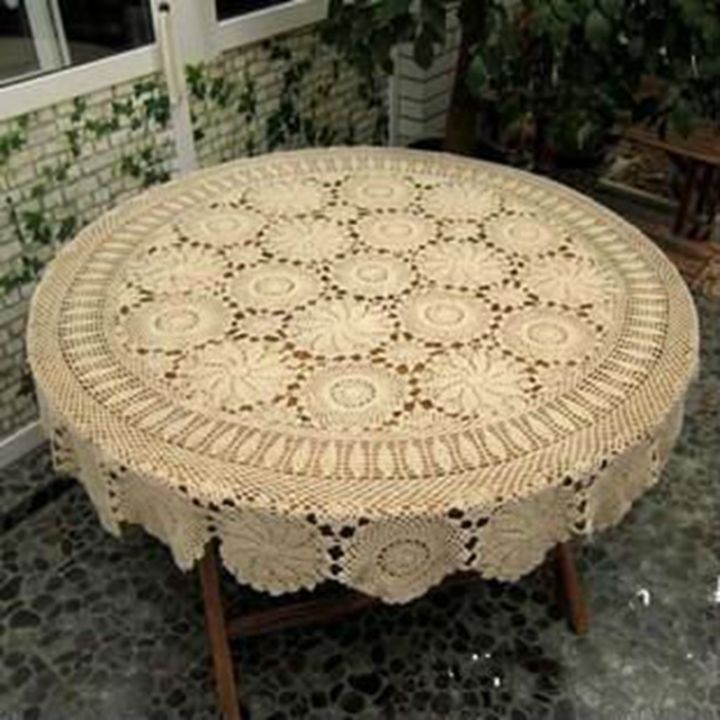 Round%20Table%20Cloth%20Handmade%20Crochet%20Tablecloth%20Nice%20Hand%20Crochet%20Dinner%20Round%20Table%20Cloth%20100%25%20Cotton%20Many%20Size%20Available%20-%20Image%203