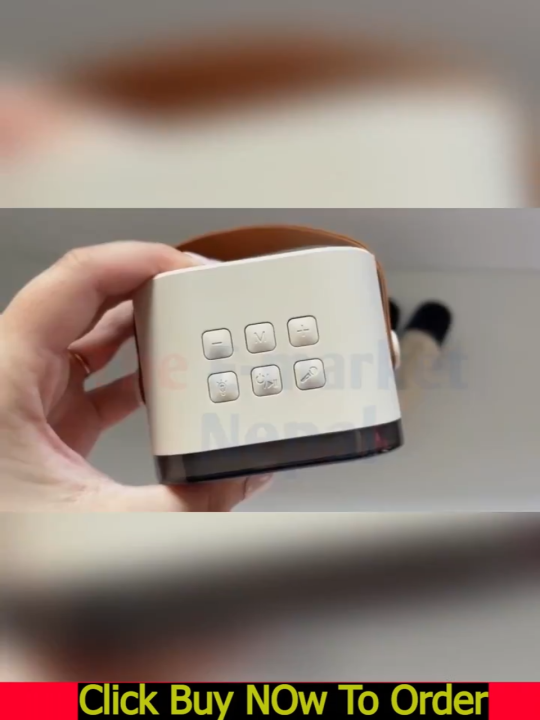 K12 Mini Portable Bluetooth Karaoke Speaker with Dual Wireless Mic for Kids Adults, Different Magic Sound Effect RGB LED Colour Changing Light for Home Party, Birthday Gifts for Boys/Girls