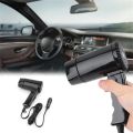 12V Car Folding Hair Drier Car Mini Blow Dryer Portable Hot Cold in Car Blower Window Defroster for Travel Camper RV SUV. 