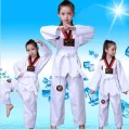 BB training kids taekwondo uniform for children + white pants 320. 