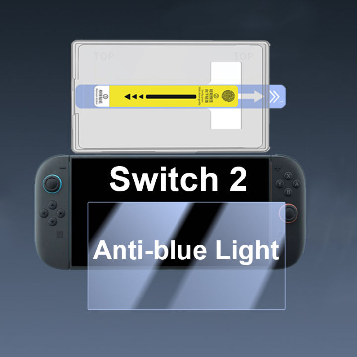 1pc%20Auto-Alignment%20OneTouch%20for%20Nintendo%20Switch%202%20Tempered%20Glass%20Screen%20Protector%20Gaming%20Accessories%20Ultra-Clear/Anti-blue%20Light%20-%20Image%206