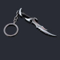 The Knife Keychain Online Elsweyr Coin Key Chain for Men Weapon Model Car Keyring Jewelry. 