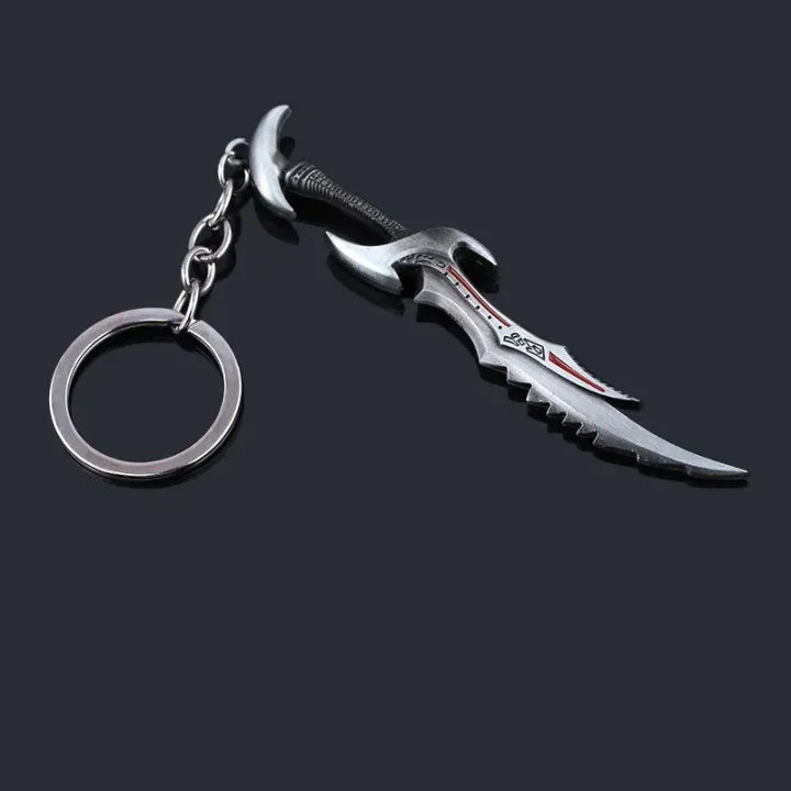 The%20Knife%20Keychain%20Online%20Elsweyr%20Coin%20Key%20Chain%20for%20Men%20Weapon%20Model%20Car%20Keyring%20Jewelry%20-%20Image%202