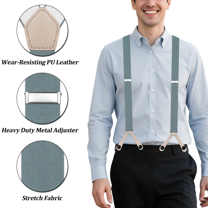 Suspenders%20for%20men%20Fashion%20Button%20End%20Work%20Suspenders%20for%20Men%20-%20%20Adjustable%20braces%20%20-%20Y%20Shape%201.4In%20-%20Image%206