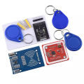 NFC RFID module RC522 MFRC-522 PN532 RDM6300 Kits S50 13.56 Mhz 125Khz 6cm With Tags SPI Write & Read for arduino uno 2560. 