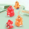 3/6PCS Racing Car Train Toy Sets Duck/Pig/Dinosaur/Penguin Climb Stairs Toy Roller Coaster Toy 3 Years Kids for Slide Climbing.