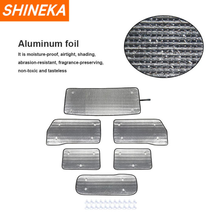 SHINEKA%20Car%20Window%20Visor%20Sunshade%20Heat%20Insulation%20Kit%20For%20Suzuki%20Jimny%20JB64%20JB74%202019%202020%202021%202022%202023+%20Exterior%20Accessories%20-%20Image%203