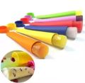 4 PCs Ice Pop Maker Silicone Long Ice Pop Push Up Frozen Stick Ice Cream Jelly Lolly Pop for Popsicle Reusable Ice Cream Molds. 