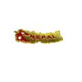 3 Pieces Nepal Map Flag Badge| Badge For Coat And Blazer. 