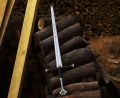 Anduril Narsil Sword from Lord of the rings, Custom Engraved LOTR Sword, Decoration Sword. 