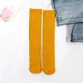 Knee High Socks Kids Boys Girls Long Tube Socks for School Uniform Children White Socks Harajuku Socks Long Student Black.