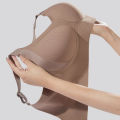 Women's Seamless Underwear, Thin Style, Large Breasts, Small Breasts, No Wires, Pull-up And Anti-sagging Large Size Bra. 