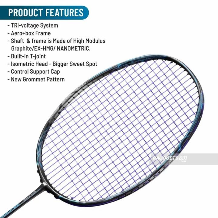 Yonex%20Voltric%20Z%20force%202%20badminton%20racket%2030lbs%20light%20weight%20with%20gut%20and%20grip%20-%20Image%202