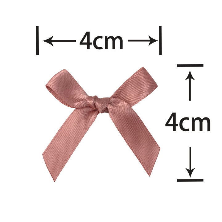 (50%20Pcs)%204*4cm%20Colourful%20Ribbon%20Bows%20Small%20Size%20Polyester%20Satin%20Ribbon%20Bow%20Flower%20DIY%20Craft%20Decoration%20-%20Image%203