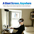 Head-Mounted Display with HDMI Input and Built-In Battery, Allowing Connection to a Variety of Devices..