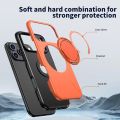 Premium Car Magnetic Ring Stands Protect Cover For iPhone 18 17 Air 16E 15 14 Plus 13 12 Pro Max Anti-Shock Wireless Charge Case. 