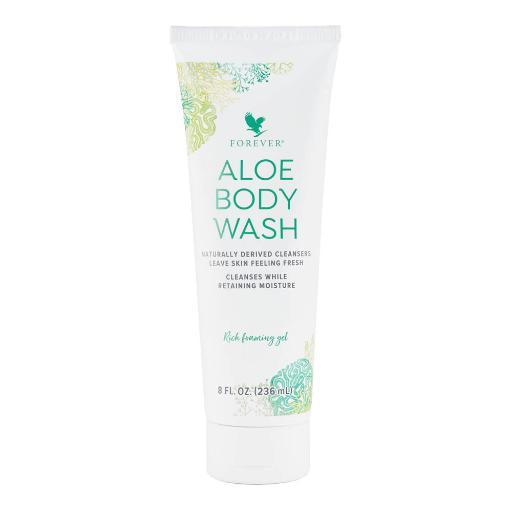 Forever Aloe body wash for skin moisture and Hydration , remove skin dead cells and makes skin soft - 236 grams