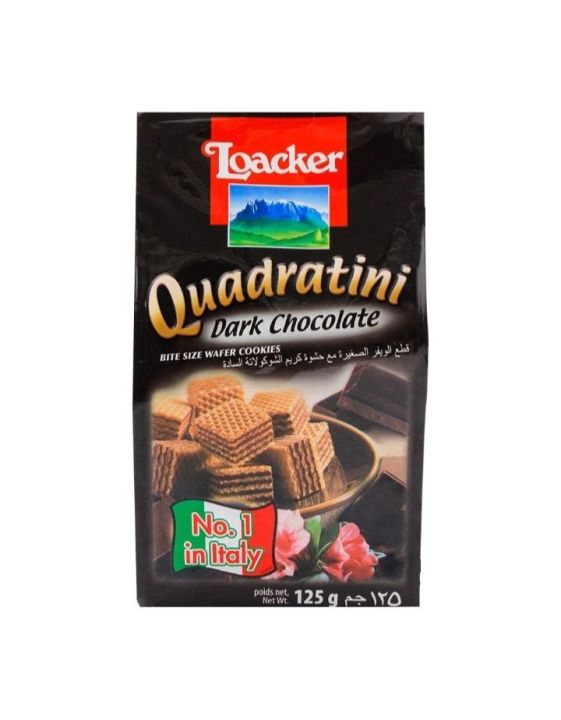 Dark Choclate Wefer 125 gram. Made In italy