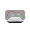 Hud Obd C3 Universal Digital Board OBD2 Display Gps Speedometer Headup Display Multifunction Screen Temperature Achometer Rpm. 