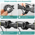 New Upgraded Mini Aluminum Alloy Bike Bell 110dB Loud Sound Innovative Lightweight Cycling Horn For MTB Road Bicycle Accessories. 