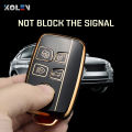 TPU Car Remote Key Case Cover Shell For Land Rover Range Rover Sport Evoque Freelander Velar Discovery 4 Jaguar XE XJ XF Guitar. 