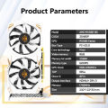 AIBOMAN Video Card AMD RX580 8GB Graphics Card GDDR5 256Bit 2048SP Dragon Series Gaming Video Cards Desktop Computer component.