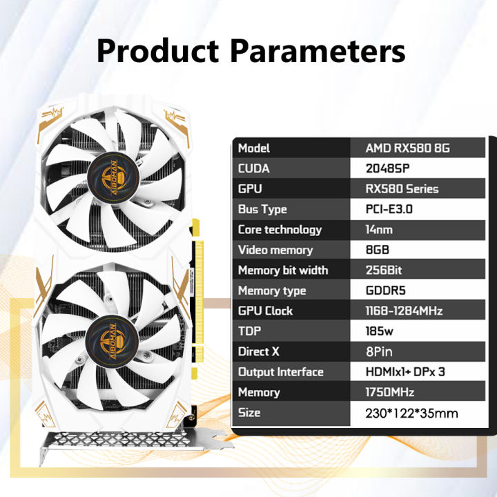 AIBOMAN%20Video%20Card%20AMD%20RX580%208GB%20Graphics%20Card%20GDDR5%20256Bit%202048SP%20Dragon%20Series%20Gaming%20Video%20Cards%20Desktop%20Computer%20component%20-%20Image%202