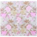 20pcs/Pac 33cm 2Ply Colorful Printed Napkin Pink Flower Square Butterfly Valley Bart Paper Wedding Pure Wood Pulp Paper Placemat. 