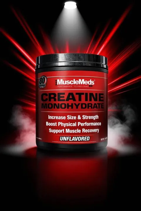 MuscleMeds Creatine Monohydrate 80 Servings 400G – Original | Strength ...