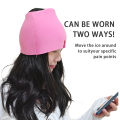 Gel Ice Headache Migraine Relief Hat Cold Compress Therapy Cap Ice Head Wrap Pack Eye Mask For Pressure Relieve Pain Ice Hat.