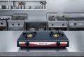 Double Burner Gas Cooker Non Stick - Latest Colorful Design. 