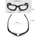 Fashion Goggles CS Impact Protection Windshield Cycling Sports Glasses for Women's.