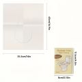 10/20/30pcs Flushable Toilet Seat Covers - Individually Wrapped Portable Toilet Seat Protectors, Large Fit for Travel, Hotels.