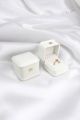 PU Leather Ring Box. 