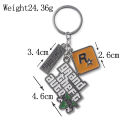 Game PS4 GTA5 Keychain GTA V Grand Theft Auto 5 Star Muti Pendant Keyring For Men Fashion Key Holder Jewelry. 