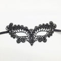 1Pc Black Women Lace Masquerade Mask for Carnival Halloween Half Face Women Hollow Mask Cosplay Party Supplies. 