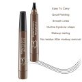Microblading Eyebrow Pen Waterproof Fork Tip Eyebrow Tattoo Pencil Long Lasting Professional Fine Sketch Liquid Eye Brow Pencil.
