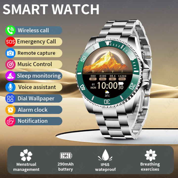LIGE%20Original%20New%20Smart%20Watch%20100+%20Sports%20Modes%20IP68%20Waterproof%201.27''%20HD%20Screen%20Bluetooth%20call%20smart%20watchs%20for%20men%20Android%20IOS%20-%20Image%207