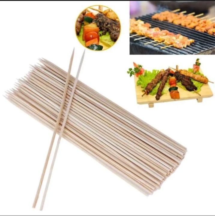 Bamboo Sticks (100 Piece) 8 Inch