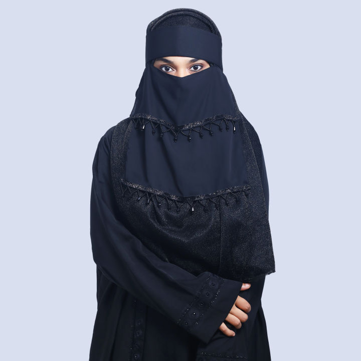 Stylish%20Double%20Layer%20Niqab%20with%20Sequins%20&%20Beads%20%7C%20Trendy,%20Comfortable,%20Easy-to-Wear%20Design%20for%20Women%20-%20Image%204