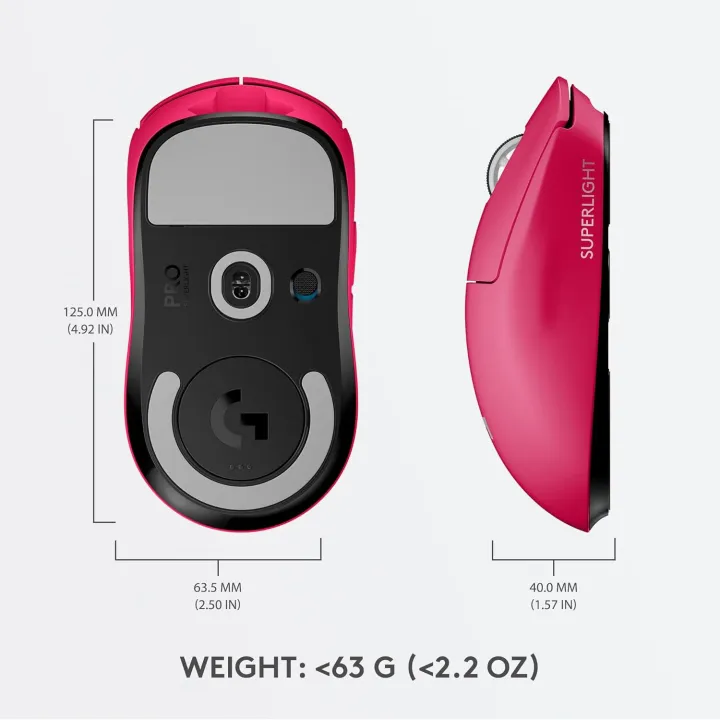 Logitech%20G%20PRO%20X%20SUPERLIGHT%20Wireless%20Gaming%20Mouse,%20Ultra-Lightweight,%20HERO%2025K%20Sensor,%2025,600%20DPI,%205%20Programmable%20Buttons,%20Long%20Battery%20Life,%20Compatible%20with%20PC%20/%20Mac%20-%20Image%208