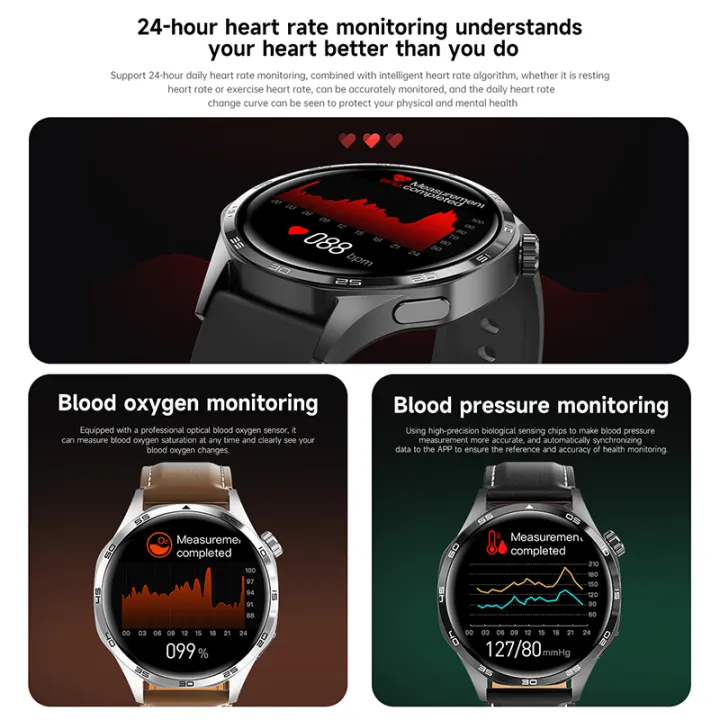 BOXUXING%202026%20New%20%20NFC%20Smart%20Watch%205%20Pro%20Men%20360*360%20AMOLED%20Screen%20Heart%20rate%20Bluetooth%20Call%20IP68%20Waterproof%20Man%20Smartwatch%20-%20Image%205