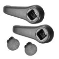 2pcs for Renault Clio MK2 Car Seat Adjust Lever Handle Pull Handles Interior Hand Seat Tilt Pull Set Dark Grey. 