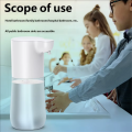 HOMEFISH Smart Sensor Automatic Soap Dispenser 350ml USB Charging Contactless Soap Foam Dispenser Hand Sanitizer Machine. 