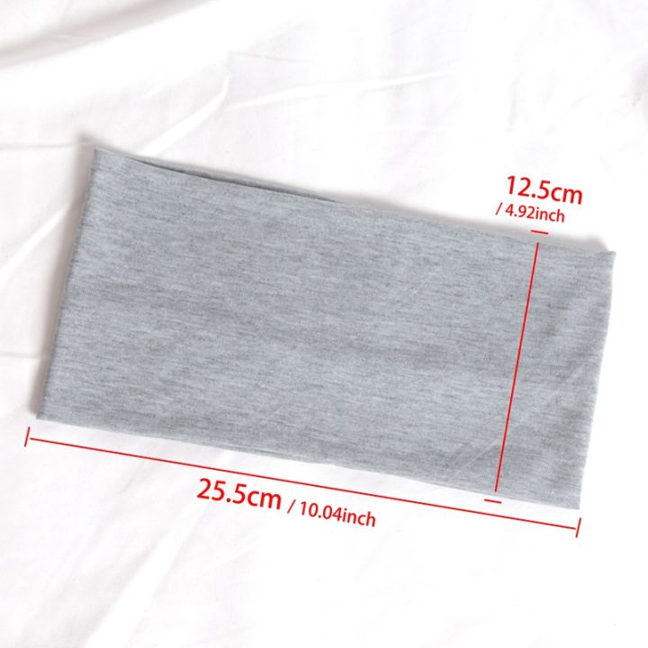 3PCS%20Elastic%20Sports%20Headband%20Running%20Solid%20Color%20Wide%20Hair%20Bands%20Women%20Men%20Yoga%20Hairband%20Black%20Soft%20Wash%20Face%20Makeup%20Headwrap%20-%20Image%205