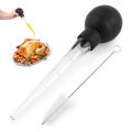 Turkey Oil Dropper Cooking Turkey Chicken Oil Dropper BBQ Food Flavour Baster Syringe Tube Pump Pipe Kitchen Tools. 